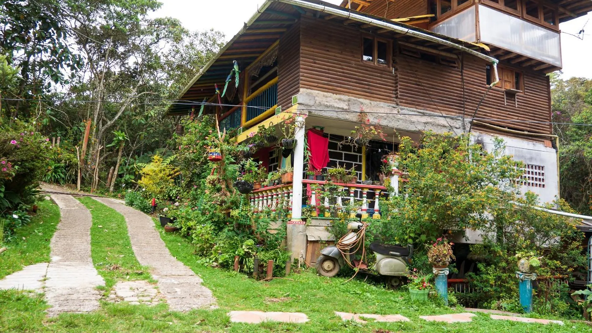 Daire Amplia Casa Campestre En Santa Elena Cerca A Medellin - Cabana Aru Kolombiya